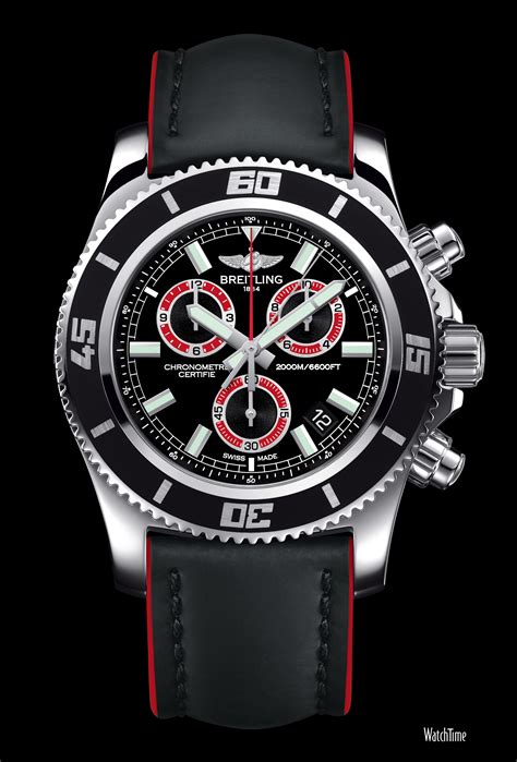 breitling superocean chronograph m2000 black dial men'|breitling superocean chronometer price.